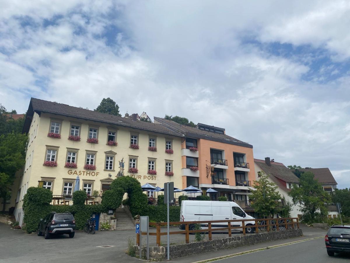 Gasthof Hotel Zur Post Egloffstein Exteriör bild